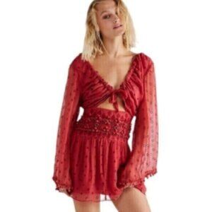NWT Free People Della Sole Mini Dress